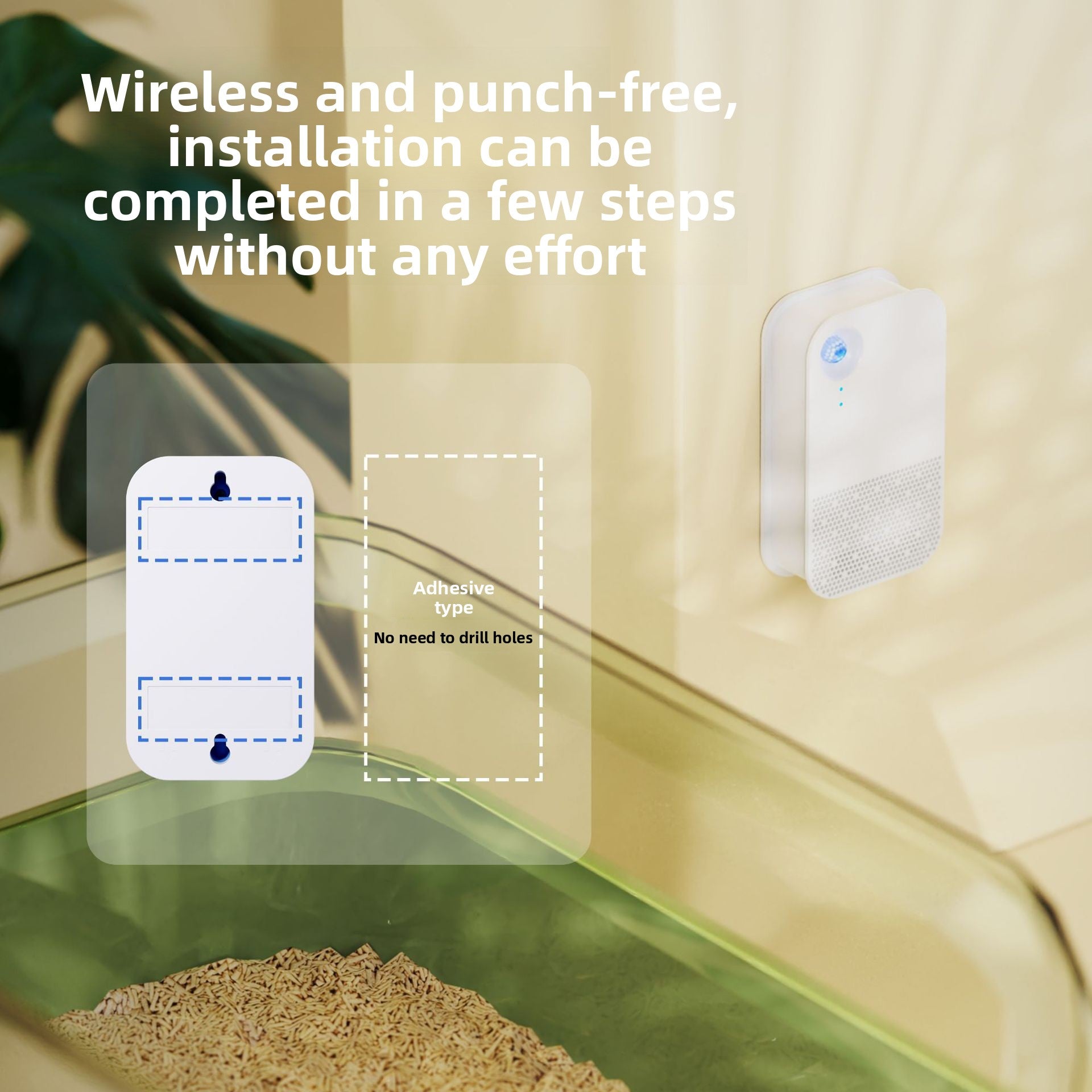 Pawrify™ Pet Odor Eliminator — Wireless Smart Air Purifier